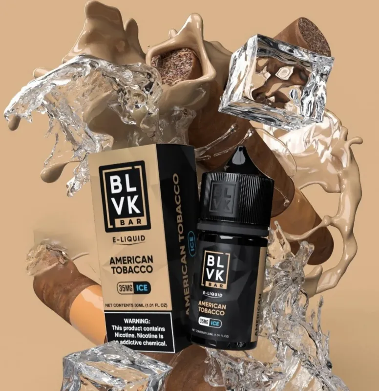 BLVK AMERICAN TOBACCO ICE 35MG / 50MG 30 ML