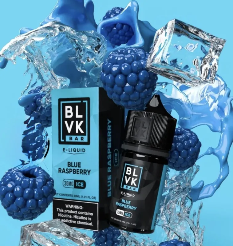 Blvk blue Raspberry ice 30ml