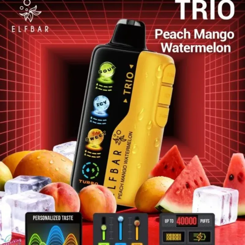 ELF BAR TRIO 40000puffs Disposable vape