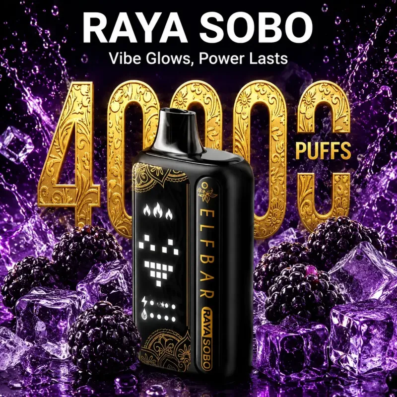 Elfbar Raya SOBO 40000 Puffs Disposable Vape