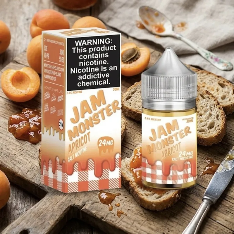 Jam Monster salt 30ml - Apricot 
